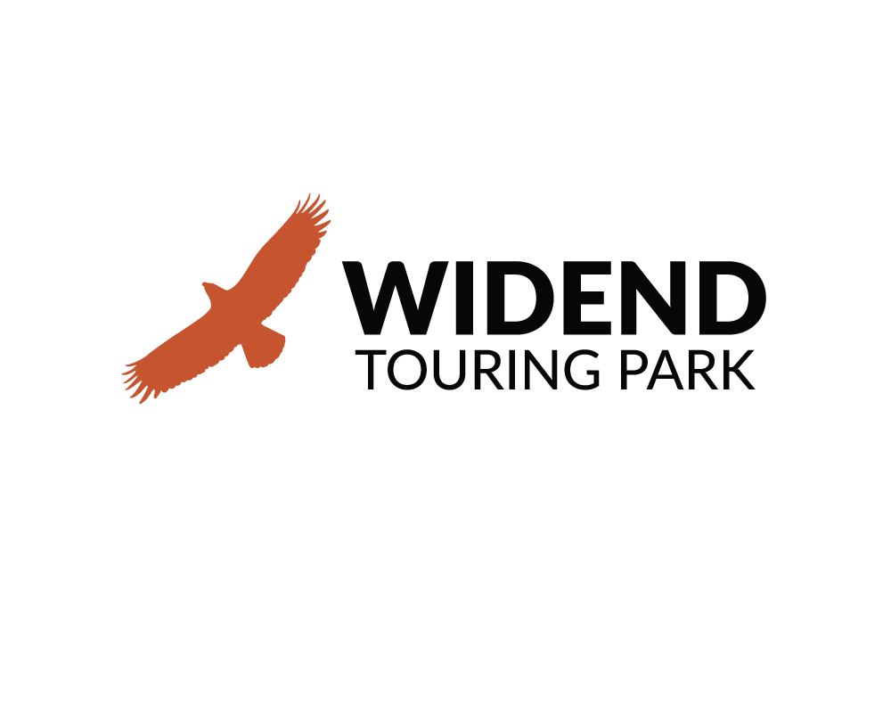 Holiday park in Devon logo design Widend Touring Park
