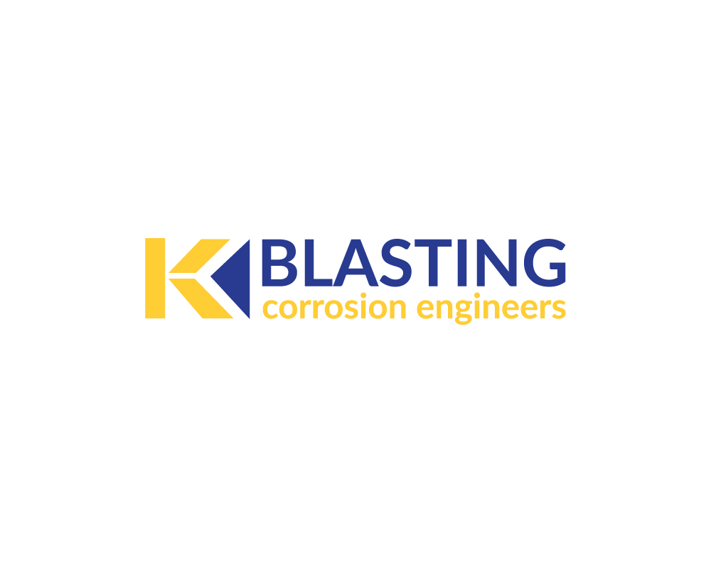 Devon shotblast company logo design Kblasting