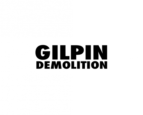 Gilpin Demolition logo editing design