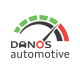 A logo design for a car dealer in Abingdon - Danos Automotive